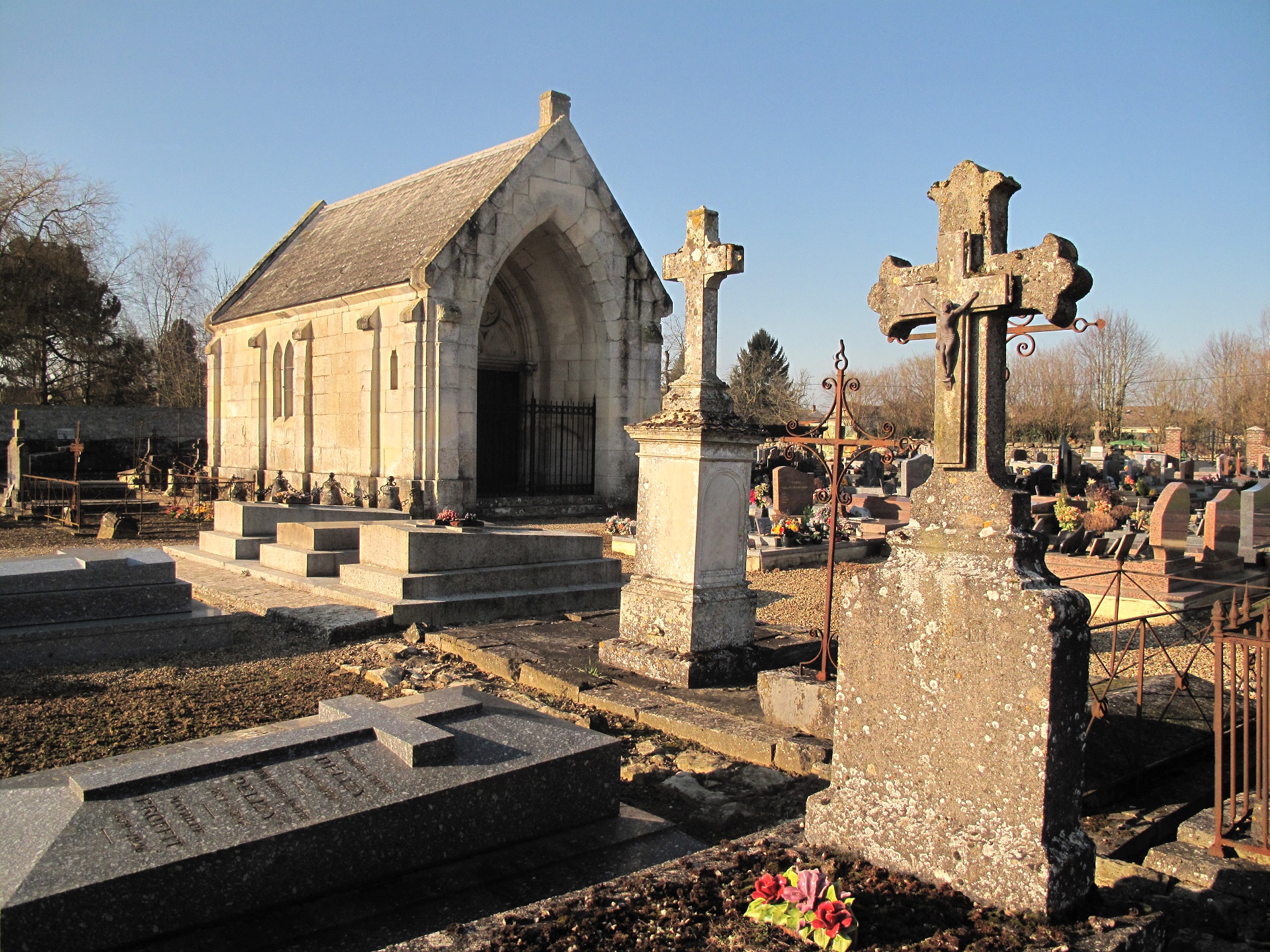 La chapelle de la famille Héricart...